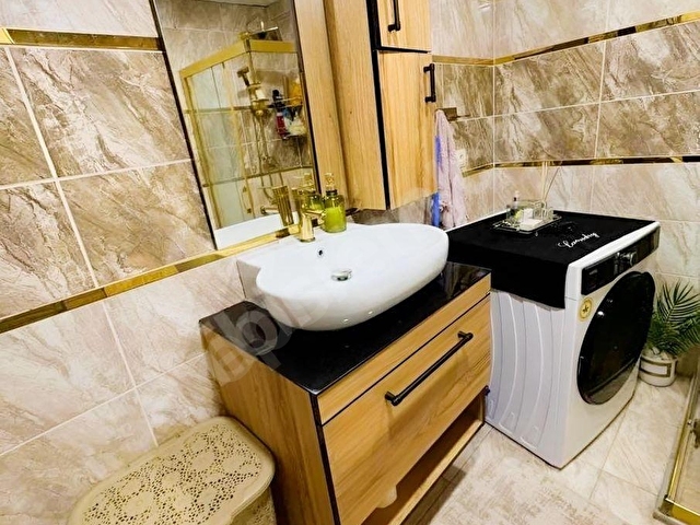 Karaali villalar bölgesinde 3+1 full eşyalı havuzlu site dairesi - Görsel 15