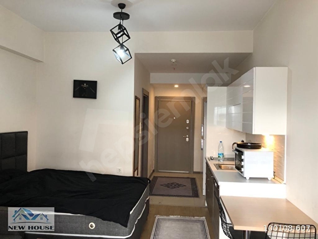 SEMBOL İSTANBUL METROBÜSE YAKIN 1+0 BALKON KİRALIK EŞYALI DAİRE - Görsel 3