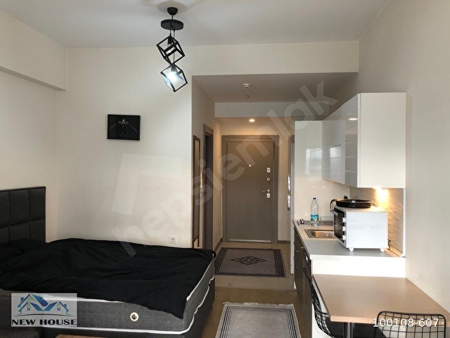 SEMBOL İSTANBUL METROBÜSE YAKIN 1+0 BALKON KİRALIK EŞYALI DAİRE - Görsel 21