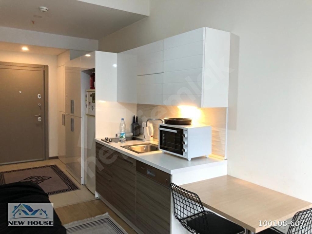 SEMBOL İSTANBUL METROBÜSE YAKIN 1+0 BALKON KİRALIK EŞYALI DAİRE - Görsel 8
