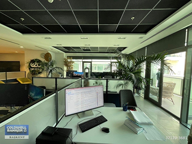 MAHALL ANKARA 145m2 KİRALIK MÖBLELİ ŞIK OFİS MAİDAN TEPE PRİME - Görsel 12