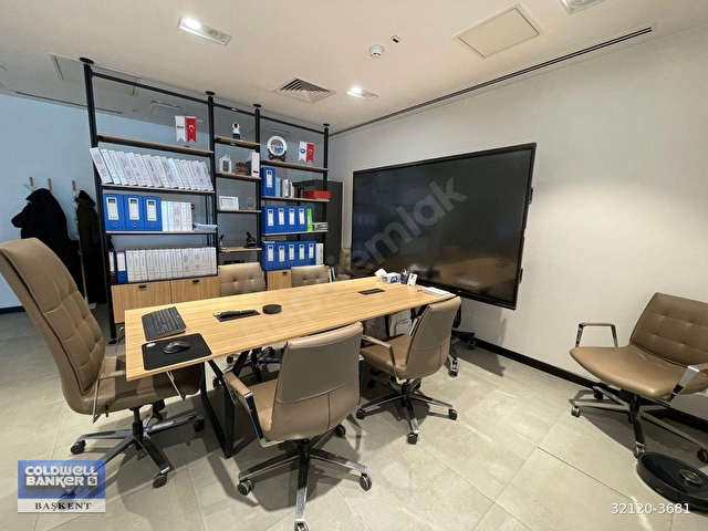 MAHALL ANKARA 145m2 KİRALIK MÖBLELİ ŞIK OFİS MAİDAN TEPE PRİME - Görsel 9