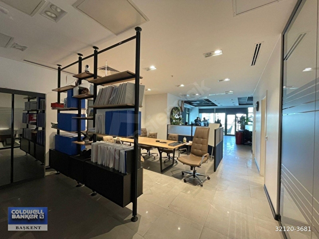 MAHALL ANKARA 145m2 KİRALIK MÖBLELİ ŞIK OFİS MAİDAN TEPE PRİME - Görsel 4