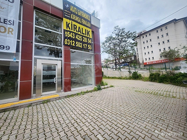 TAM KÖŞE BAŞI YÜKSEK VİTRİN CEPHE İKİ KAT-HASTANELER YANI ANA CD - Görsel 11