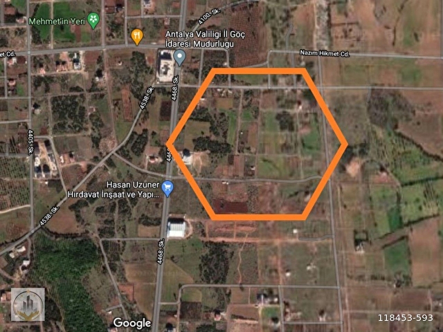 Dosemealti Altinkale De 500 M2 Satilik Konut Imarli Arsa 118453 593 Hurriyet Emlak
