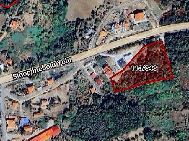 SİNOP AYANCIK AĞAÇLI KÖYÜ HARZANA MAH.DE TARLA KAHRAMANDA