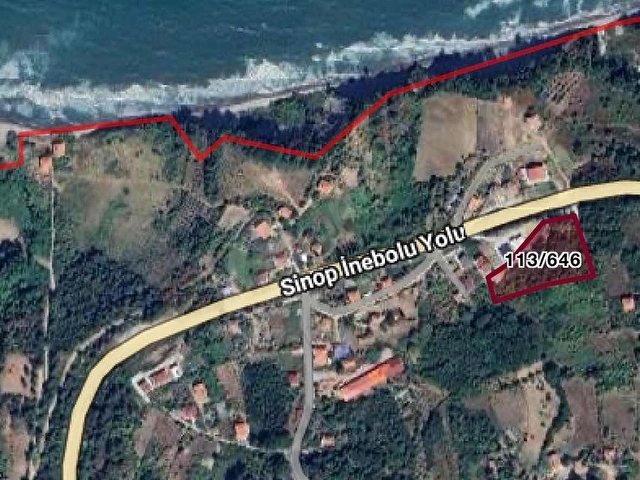 SİNOP AYANCIK AĞAÇLI KÖYÜ HARZANA MAH.DE TARLA KAHRAMANDA - Görsel 2