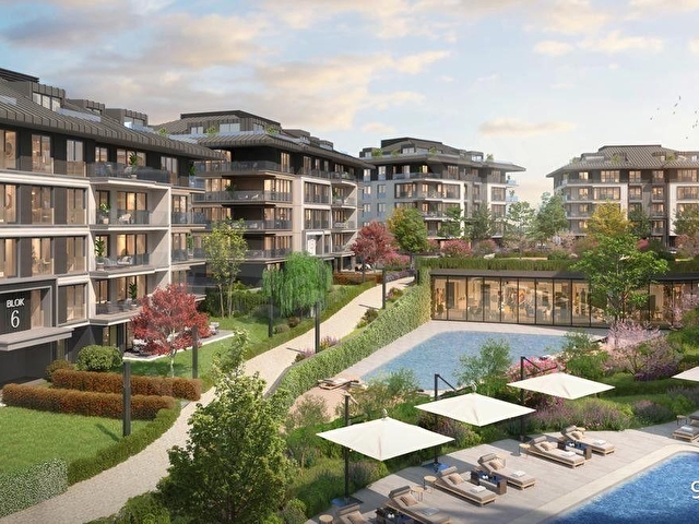 Beşiktaş Mesa Kent Etiler 190m² Satılık 3+1 Çatı Dubleks /LUX