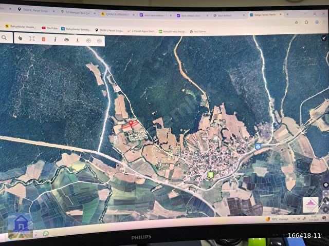 ÇATALCA DA YAPI KAYIT BELGELİ 4150 M2 MUSTAKİL TAPULU ARSA - Görsel 4