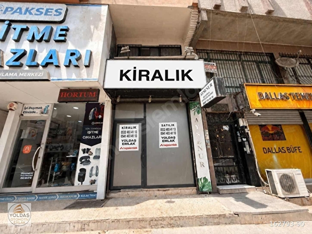 YOLDAŞ EMLAKTAN CEDİT MAH TURAN GÜNEŞ CAD KİRALIK DÜKKAN