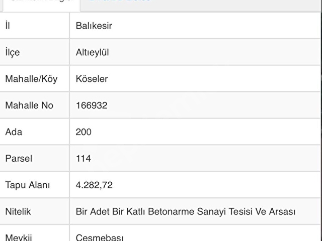 CB KİNGDEN BALIKESİR/KÖSELER MAHALLESİ SATILIK FABRİKA - Görsel 8