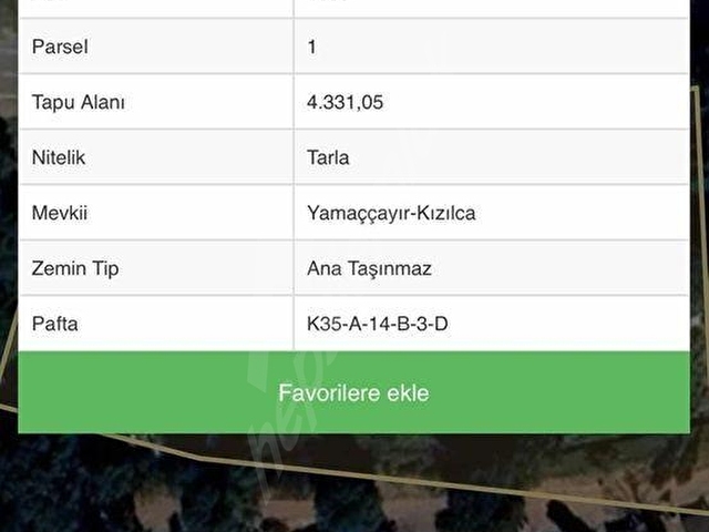 BARSAMA MESİRE ALANI İÇİNDE SATILIK BAĞ - Görsel 4
