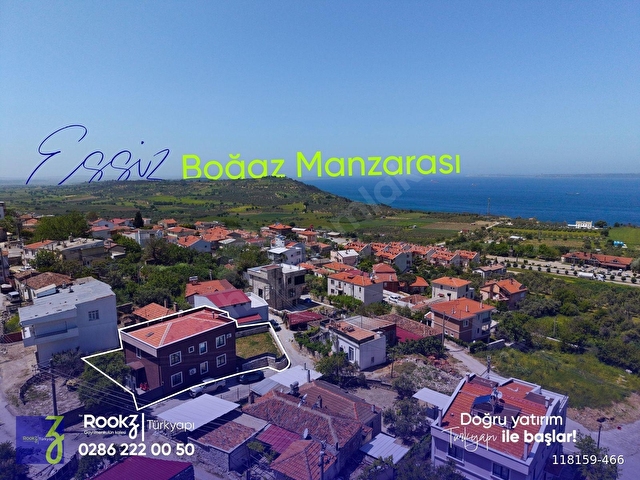 ÇANAKKALE İNTEPEDE BOĞAZA NAZIR 4+1 MÜSTAKİL BAHÇELİ VİLLA - Görsel 4