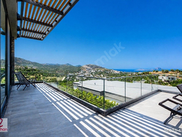 Yalıkavak Marina ve Deniz Manzaralı Eşyalı Müstakil Villa - Görsel 3