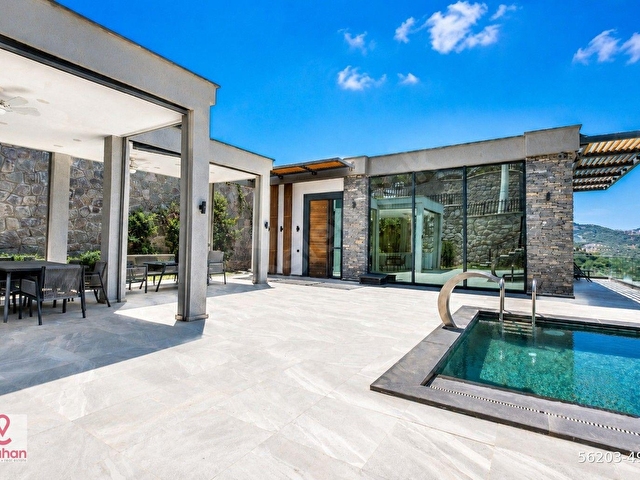 Yalıkavak Marina ve Deniz Manzaralı Eşyalı Müstakil Villa