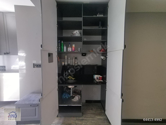 AND EMLAKTAN GÜVENLİK CAD 35m2 ÜST 10m2 DEPO BACALI KLİMALI KAMERALI İÇİ YAPILI - Görsel 6