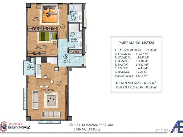 KOZYATAĞI BAYAR CADDESİNDE - SATIŞ OFİSİNDEN SATILIK 2+1 DAİRE - Görsel 2