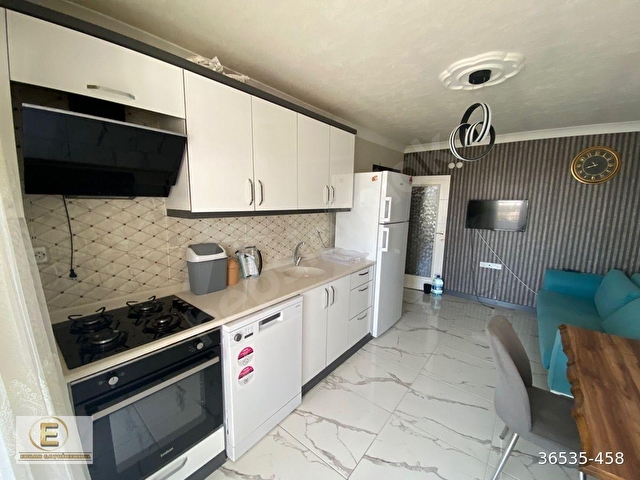 EBRAR GAYRİMENKULDEN EŞYALI DÜZ GİRİŞ 1+1 KİRALIK DAİRE