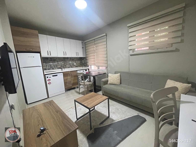 CUMHURİYET GAYRİMENKULDEN 1+1 HER ŞEY DAHİL FULL EŞYALI DAİRE