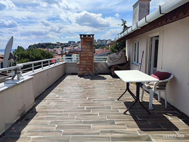 TEKİRDAĞ SÜLEYMANPAŞA DEĞİRMENALTINDA 1+1 EŞYALI TERASLI DAİRE