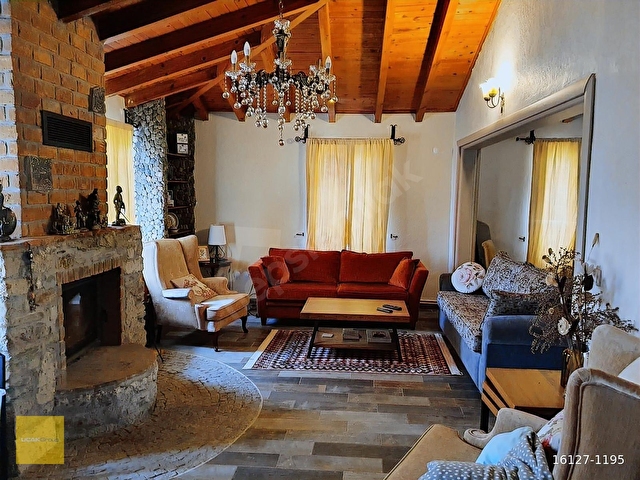 KAZDAĞLARI 1500M2 BAHÇELİ FULL EŞYALI İSKANLI 4+1 MÜSTAKİL VİLLA - Görsel 28