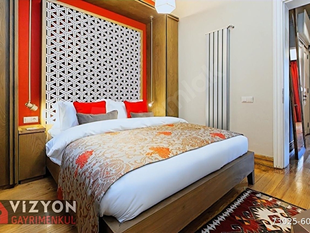 BEYOĞLUNDA ÖZEL TASARIM 2+1 YÜKSEK TAVANLI EŞYALI DAİRE - Görsel 16