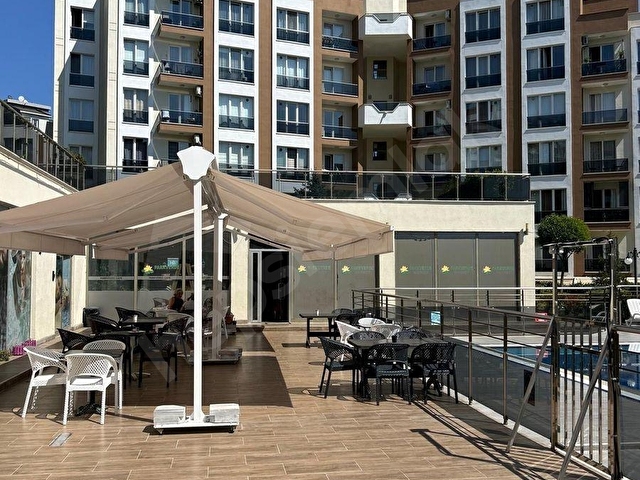 SATIŞ OFİSİNDEN SATILIK HAVUZ CEPHE 1+1 BOŞ DAİRE - Görsel 11