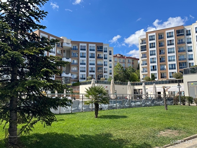 SATIŞ OFİSİNDEN SATILIK HAVUZ CEPHE 1+1 BOŞ DAİRE - Görsel 2