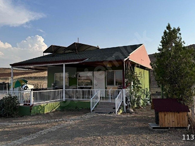 SİNCAN ÇOKÖREN SATILIK BAĞ EVİ D.GAZ/ ELEK/KUYU / meyve bahçesi