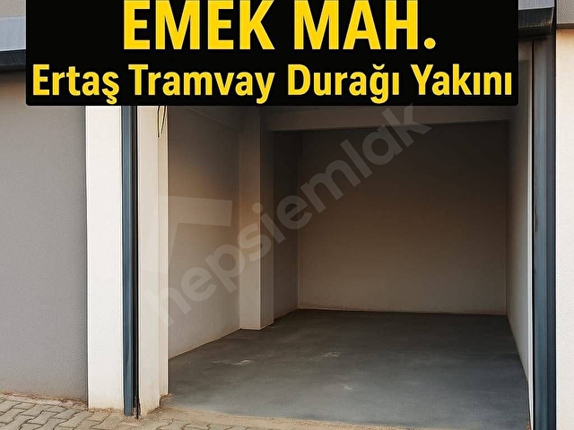 Emekte kiralık kapalı GARAJ