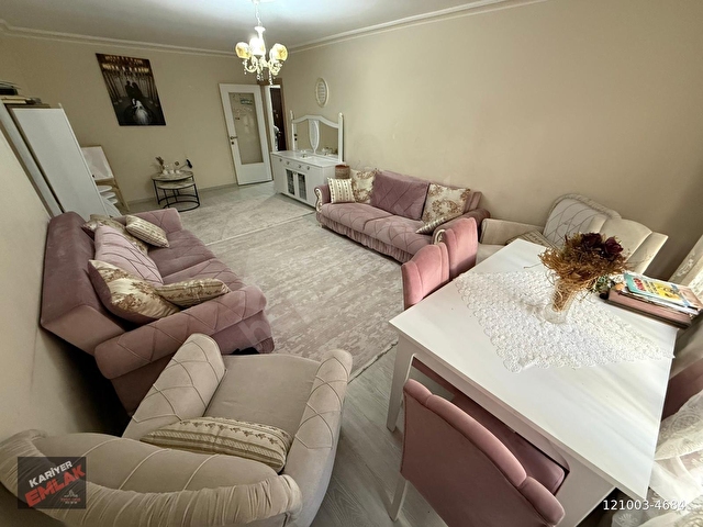BARIŞYOLU CAD. ÜZERİ 3+1 FULL YAPILI 120m2 GENİŞ BALKON FIRSAT !! - Görsel 12