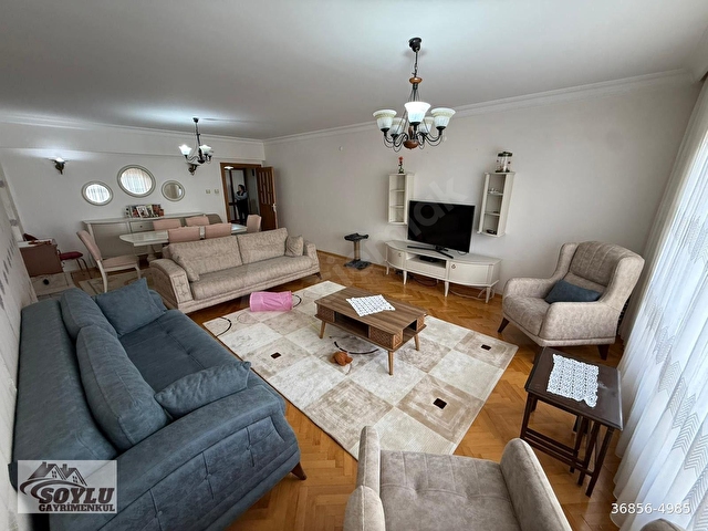 SOYLUDAN NACİ ÇAKIR MAHALLESİNDE İLKER - SİNAN CADDESİ KESİŞİMİ 4+1+2 BANYOLU, 175 M2 ÜÇ BALKONLU - Görsel 11
