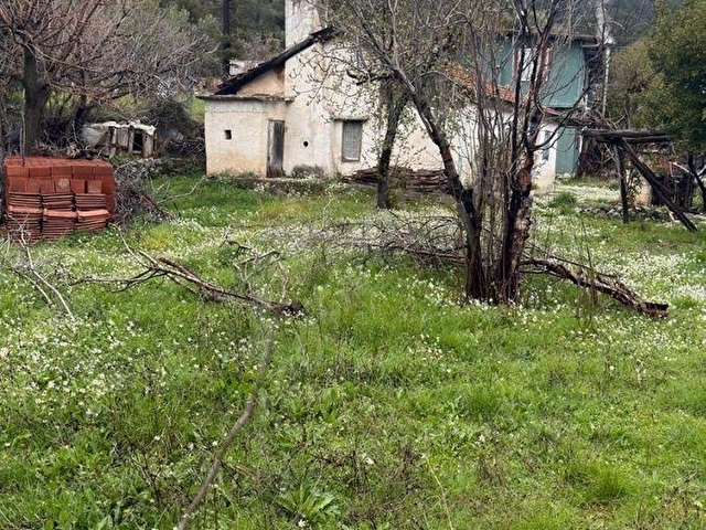 DALAMAN ÇÖĞMEN SATILIK YATIRIMLIK İÇERİSİNDE EV BULUNAN  TARLA - Görsel 6