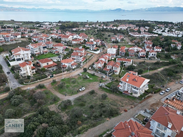 Datça merkezde deniz gören 500 m2 konut imarlı satılık parsel - Görsel 9