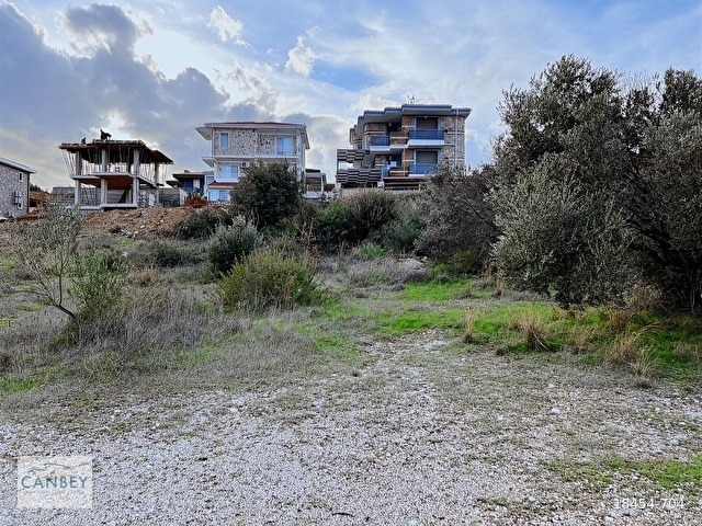 Datça merkezde deniz gören 500 m2 konut imarlı satılık parsel - Görsel 23