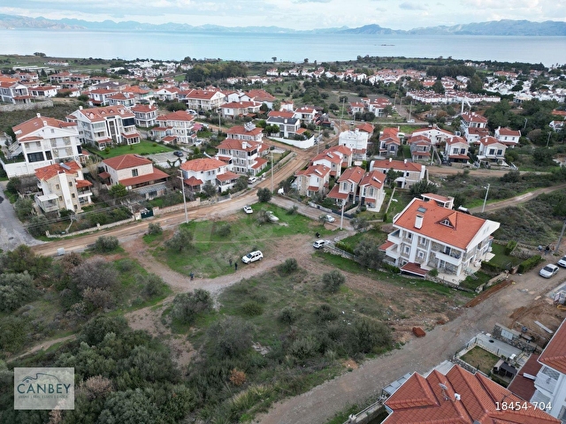 Datça merkezde deniz gören 500 m2 konut imarlı satılık parsel - Görsel 8