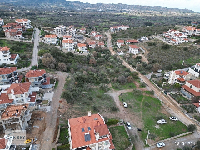 Datça merkezde deniz gören 500 m2 konut imarlı satılık parsel - Görsel 14