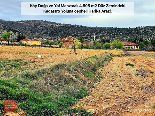 UŞAK KARAHALLI KAVAKLIDA KÖYİÇİ 4505 m2 ÇİFTLİK İMARLI 110m2 VİLLA YAPILABİLİR. AÇIKLAMAYI OKUYUNUZ - Görsel 10