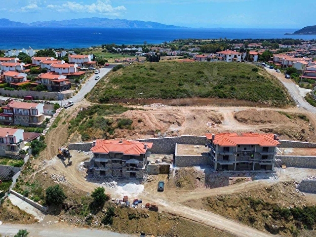 Datça Burgazda Satılık Eylülde Teslim Bahçeli Daire Seçenekleri - Görsel 28