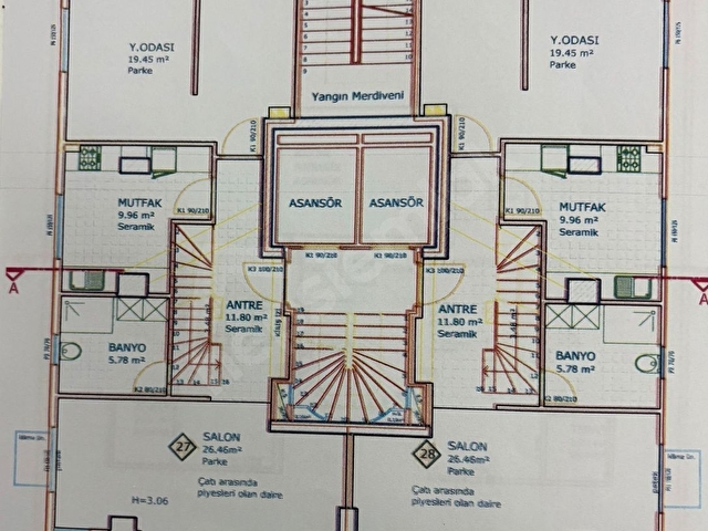 FENERYOLU MÜJDAT GEZEN ARKASINDA NET 81 m2 HAZİRAN TESLİM - Görsel 14