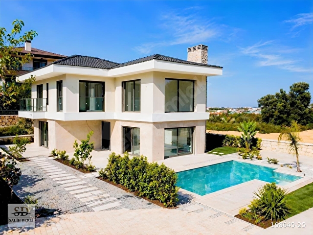 SALİH DERLİ.. Çeşme dalyan satılık müstakil havuzlu villa - Görsel 14