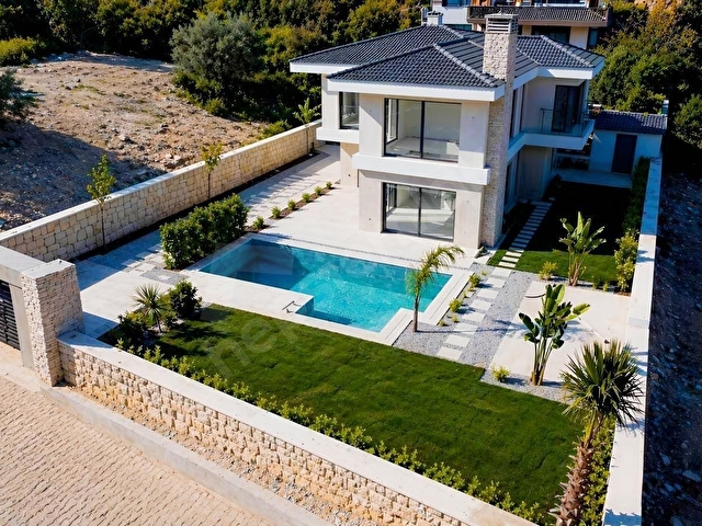 SALİH DERLİ.. Çeşme dalyan satılık müstakil havuzlu villa - Görsel 10