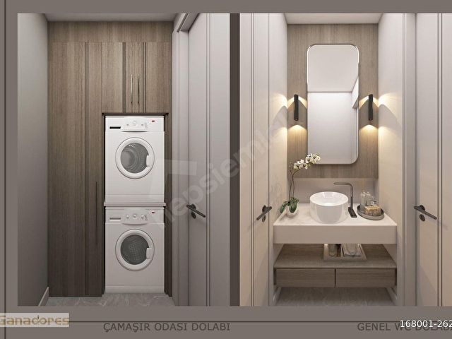 OVACIKTA ZİRVE ! VİLLA KONSEPTİ & HAMAM KONSEPTLİ E.BANYO+G.ODA YERDEN ISITMA & TERAS BALKON 4.5+1 - Görsel 8