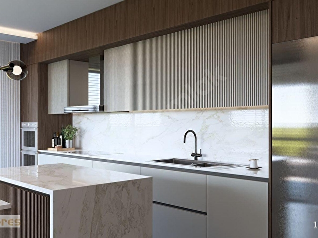 OVACIKTA ZİRVE ! VİLLA KONSEPTİ & HAMAM KONSEPTLİ E.BANYO+G.ODA YERDEN ISITMA & TERAS BALKON 4.5+1 - Görsel 3
