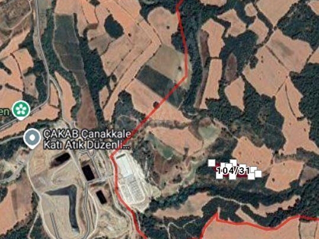 ÇANAKKALE MERKEZ KIZILKEÇİLİ DENİZ BOĞAZ MANZARALI SATILIK TARLA - Görsel 13