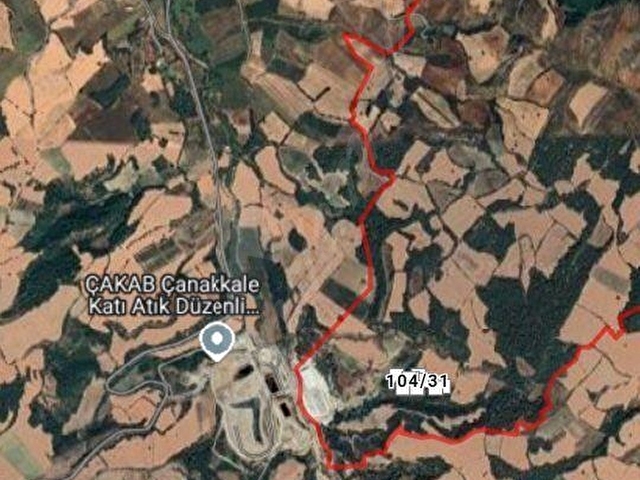 ÇANAKKALE MERKEZ KIZILKEÇİLİ DENİZ BOĞAZ MANZARALI SATILIK TARLA - Görsel 11