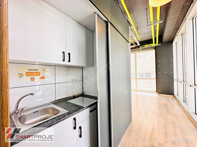 SMARTPROJEDEN KİRALIK DAP VADİ Y OFİS Brüt 72m2 ÜÇ CEPHELİ 1+0 - Görsel 18