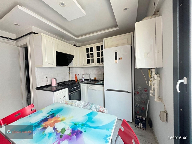 ÇÖZÜM EMLAKTAN MURADİYEDE EŞYALI 1+1 ARA KAT KİRALIK DAİRE - Görsel 7