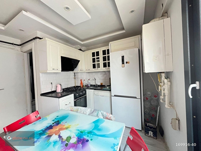 ÇÖZÜM EMLAKTAN MURADİYEDE EŞYALI 1+1 ARA KAT KİRALIK DAİRE - Görsel 3