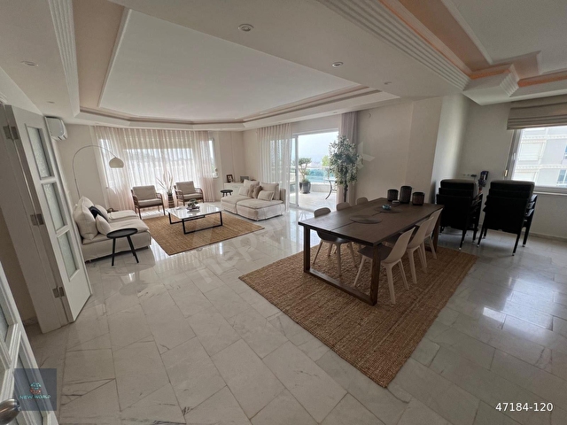 ALANYA TOSMUR MAHALLESİ LÜKS SİTE İÇİ DENİZ MANZARALI 3+1 DAİRE - Görsel 9